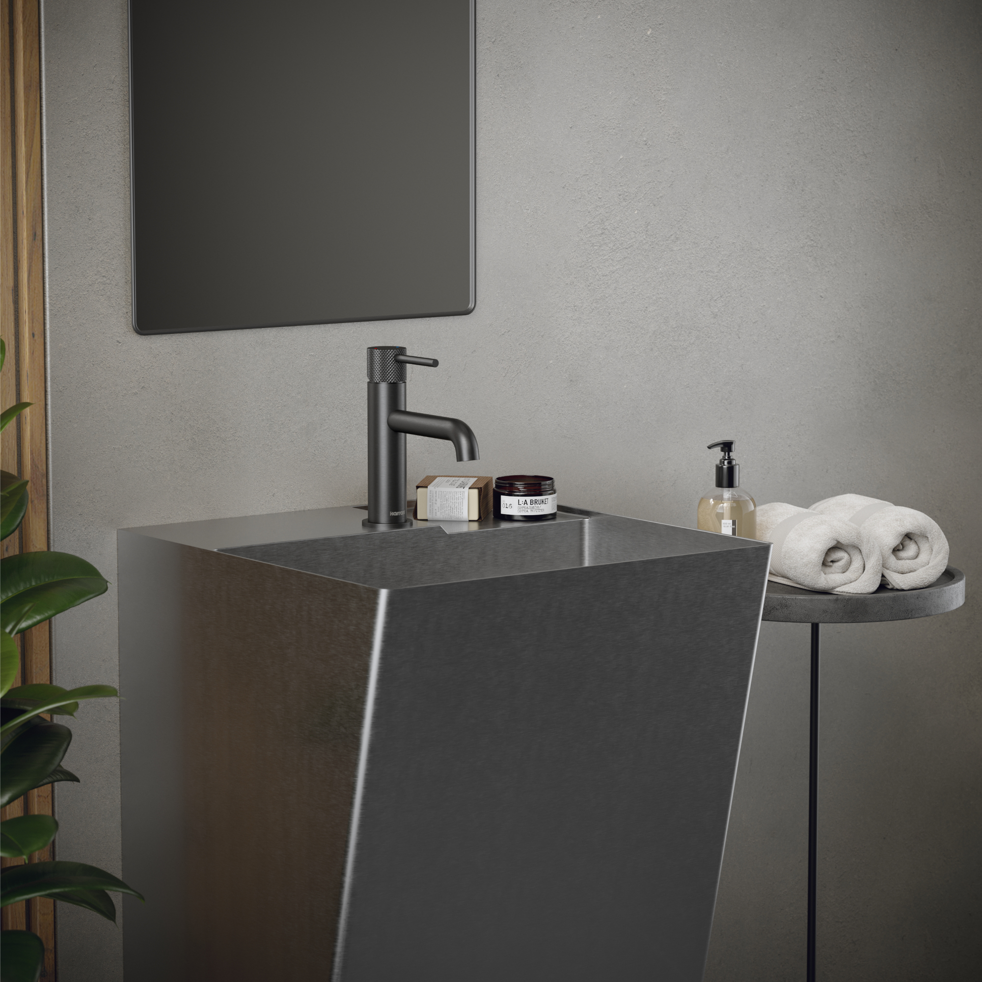 Karran Tryst 1.2 GPM Single Lever Handle Lead-free Brass ADA Bathroom